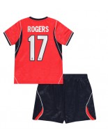 Anglie Morgan Rogers #17 Venkovní dres pro děti MS 2026 Krátký Rukáv (+ trenýrky)